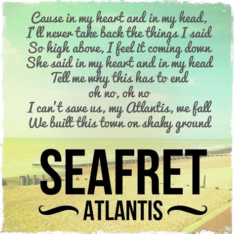 atlantis lyrics